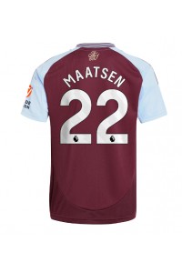 Fotbalové Dres Aston Villa Ian Maatsen #22 Domácí Oblečení 2024-25 Krátký Rukáv